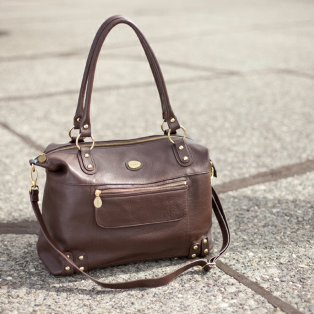 Nest Hudson Chocolate Diaper Bag